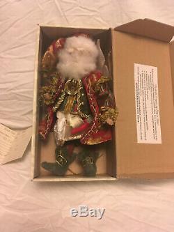 Mark Roberts North Pole Fairy Small santa 51-62396 in box w COA 2006 Christmas