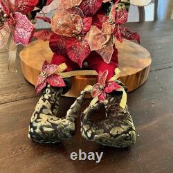 Mark Roberts Poinsettia Fairy Large 21 Christmas Decoration Cert. And Box