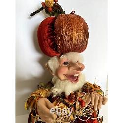 Mark Roberts Pumpkin Fairy Elf Thanksgiving Fall Harvest Figurine