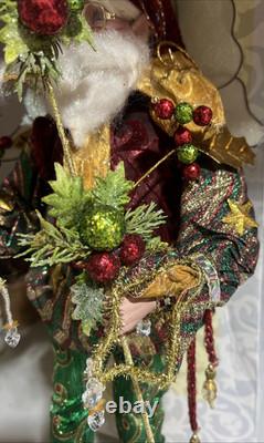Mark Roberts Wizard Of Christmas Fairy Santa Elf Large Mint In Box
