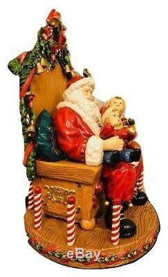 Members Mark Traditions With Santa Holiday Collection 2005 Hand Painted Figurine