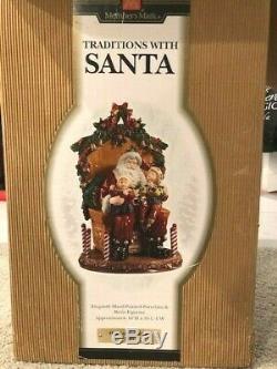 Members Mark Traditions With Santa Holiday Collection 2005 Hand Painted Figurine