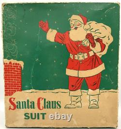 Montgomery Ward Santa Claus Suit Large (42-44) No. 193 Original Box Holiday Xmas