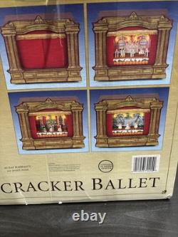 Mr Christmas Nutcracker Ballet Gold Label Collection Musical Figurine Dancing