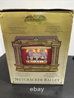 Mr Christmas Nutcracker Ballet Gold Label Collection Musical Figurine Dancing