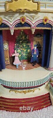 Mr. Christmas The Nutcracker Suite Animated Musical Carousel READ DESCRIPTION