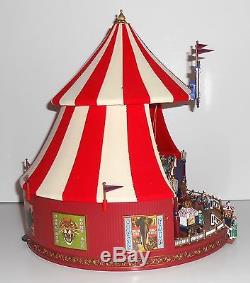 Mr. Christmas WORLD'S FAIR BIG TOP CIRCUS Animated Gold Label Musical 30 Songs