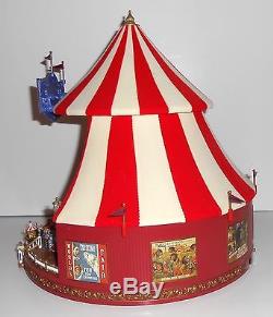 Mr. Christmas WORLD'S FAIR BIG TOP CIRCUS Animated Gold Label Musical 30 Songs