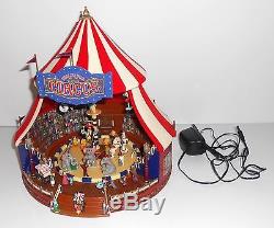 Mr. Christmas WORLD'S FAIR BIG TOP CIRCUS Animated Gold Label Musical 30 Songs