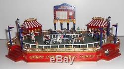 Mr. Christmas WORLD'S FAIR CARRIAGE RACE Animated Gold Label Musical 30 Songs