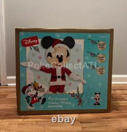 NEW Disney 4 ft. Animated Christmas Animatronic (Minnie, Mickey, Donald Duck)