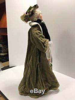NEW Jacqueline Kent Christmas Caroller Authentic Marian Biggs 19TALL #345658