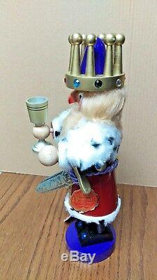 NEW Old Stock Steinbach Camelot King Arthur Limited Edition Smoker SIGNED S832