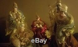 Nativity Scene Mark Roberts Complete Set Large Figurines RARE