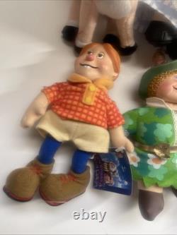 Neca The Year Without A Santa Claus Mini Plush Collection 8 Pieces! Rare & Htf