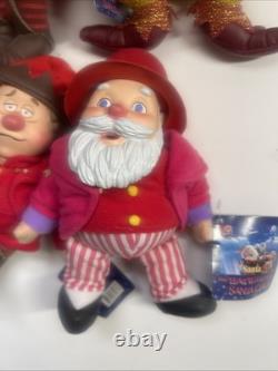 Neca The Year Without A Santa Claus Mini Plush Collection 8 Pieces! Rare & Htf