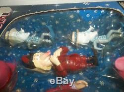 Neca the year without santa claus figure set snow miser civilian santa jangle