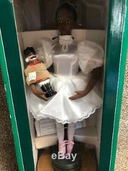 New Holiday Time Musical Rotating African Ballerina Doll Nutcracker Suite 18