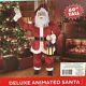 New Life Size 5 Feet H Santa Claus- Sings, Talks Christmas Story & Music, Lights