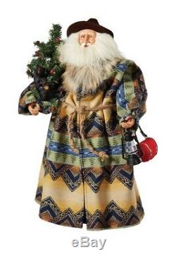 Nib New Pendleton Large Father Winter Santa Holiday Christmas Decor Retail $699