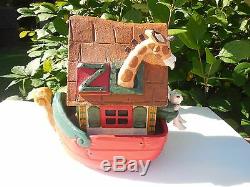 Noah's Arc Denise Calla House of Hatten 1994 Noah Boat Ship Giraffe