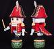 Nutcracker Russian Hand Carved Wood Toys Christmas Decoration Hand-painted 11