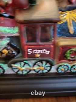 Old World Christmas 2023 Santa on Locomotive Light New Open Box UNUSED OOP