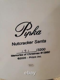 PIPKA 11 SANTAS by Prizm Memories of Christmas NUTCRACKER SANTA #13960