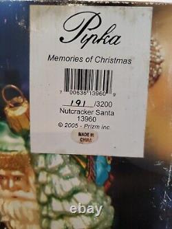 PIPKA 11 SANTAS by Prizm Memories of Christmas NUTCRACKER SANTA #13960