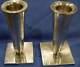 Pair Vintagevintage, Sterling Candle Holders. 376 G Solid Sterling Silver