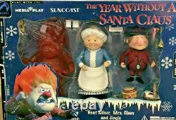 Palisades Suncoast Year Without Santa Mrs Claus Clear Red HEAT Miser Rankin Bass