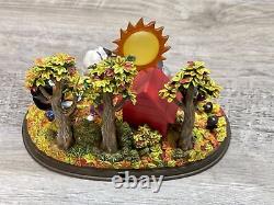 Peanuts Gang A Time To Give Thanks Danbury Mint Lighted Sculpture (46111-6)