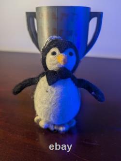 Penguin With A Trofey