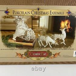Porcelain Christmas Ensemble Grandeur Noel Collector's Edition 2000