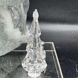 Possible Dreams Clothtique Santa Crystal Christmas Box Tags Base 2000 RARE 15093