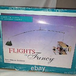 Possible Dreams Flight of Fancy Last Minute Delivery Santa Airplane Mobile Works