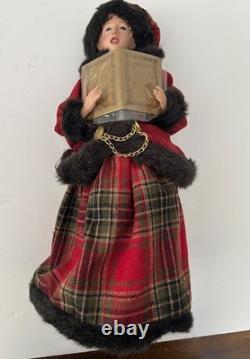 QVC Valerie Parr Hill Family 4pc. Set Holiday Christmas Dickens CAROLERS New