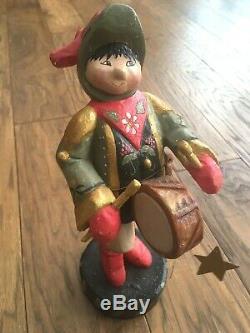 RARE 11 House of Hatten 9 Drummers Drumming 12 Days of Christmas Figurine