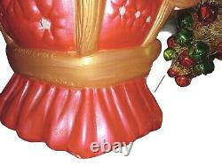 RARE 1970s Ceramic Mrs Claus Statue 16 RARE Atlantic Mold Figurine Handpainted