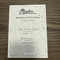 RARE 1995 10 Pipka Memories Santa STAR CATCHER SANTA Limited Ed #3090/3600