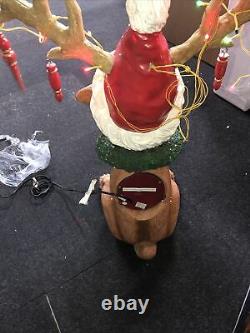RARE 26 Puleo Fiber Optic Holiday Christmas Reindeer Outdoor/Indoor Super cute