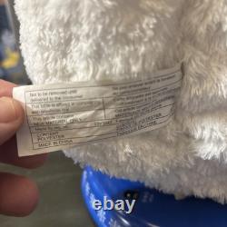 RARE HTF Vintage Gemmy Singing Spinning Snowflake Snowman Partially Working