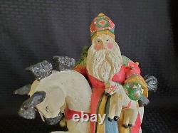 RARE House of Hatten 1992 St. Nicholas Netherland Spirit of Giving w Tag