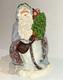 Rare June Mckenna 1989 Santa With Tree Figurine Signed 1819/7500 7'' Perfect