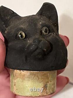 RARE Large Antique German Cat Candy Container Early 1900s BIG & Fabulous