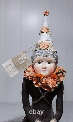 RARE Large Dee Foust BETHANY LOWE Hand Painted HALLOWEEN Paper Mache Figure