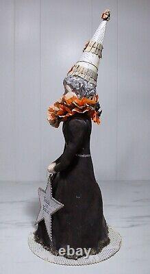 RARE Large Dee Foust BETHANY LOWE Hand Painted HALLOWEEN Paper Mache Figure