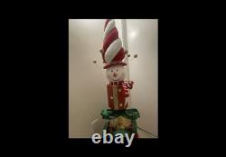 RARE Mark Roberts Grand Santa Finial #25-28722 /Grand Snowman Finial #25-28720