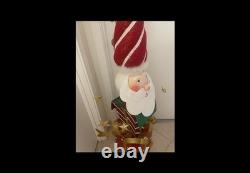 RARE Mark Roberts Grand Santa Finial #25-28722 /Grand Snowman Finial #25-28720