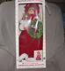 Rare Telco 24 Motion-ette Christmas Victorian Girl With Red Velvet Dress